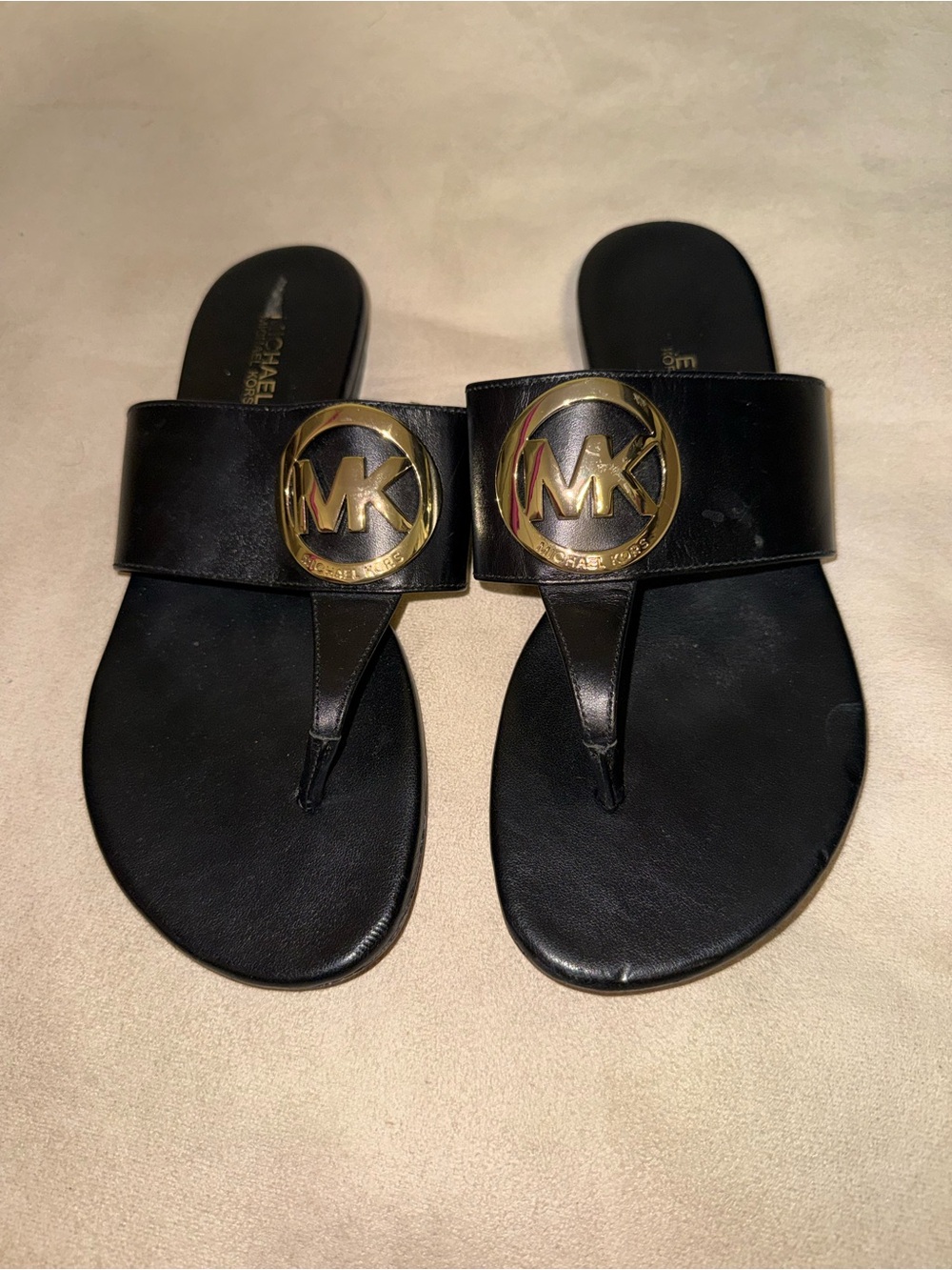 Michael Kors women’s black sandals